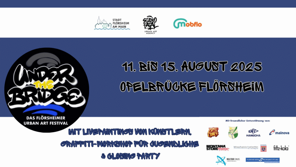 „Under the Bridge“ – Das Flörsheimer Urban Art Festival 2025